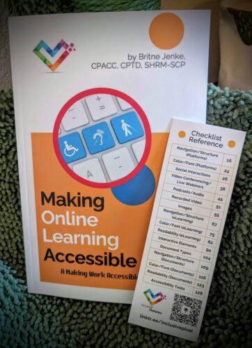 Making Online Learning Accessible with a Checklist Reference bookmark