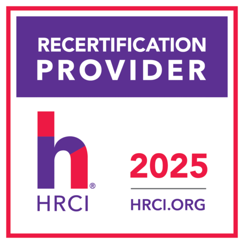 HRCI recertification provider 2025 logo
